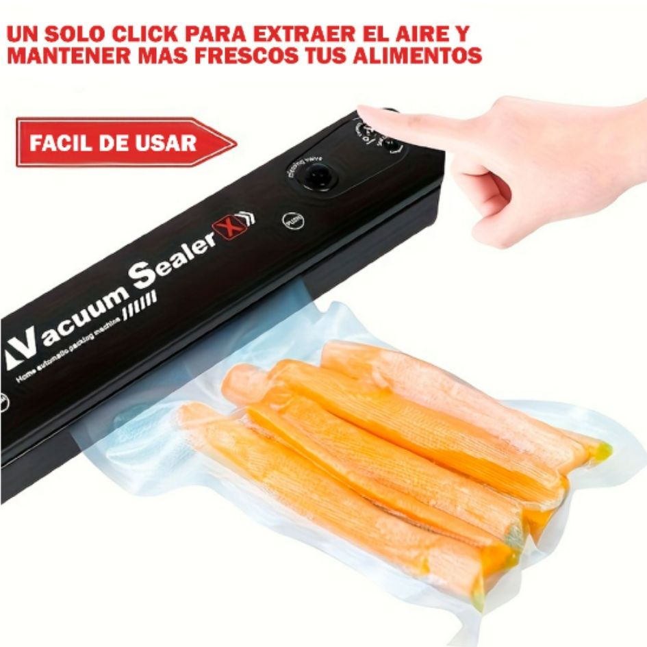 Selladora al vacío automática + bolsas