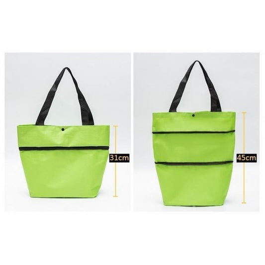 Bolsa con ruedas plegable portatil