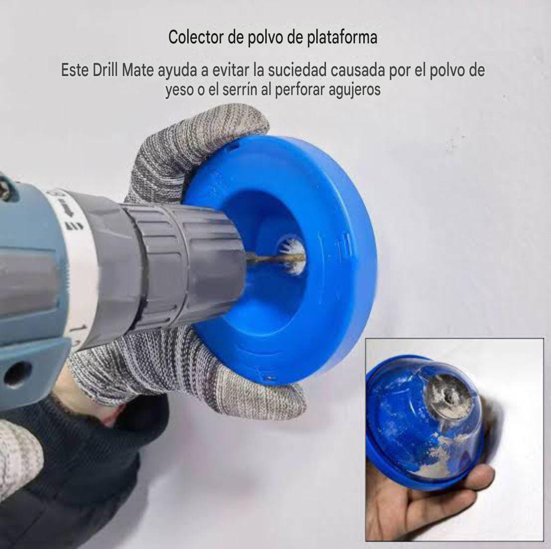 Recolector de polvo del taladro - No más polvo por todos lados