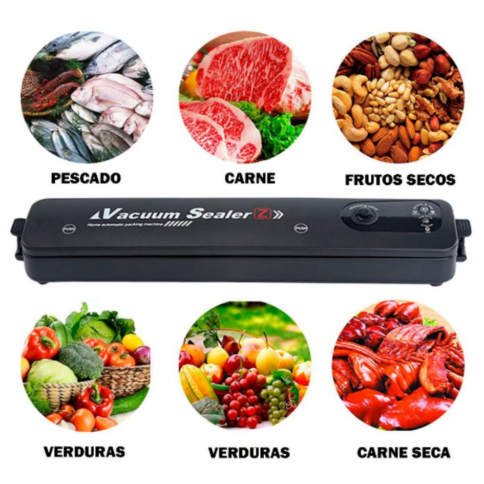 Selladora al vacío automática + bolsas