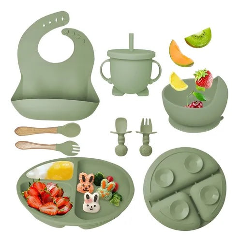 Kit de Platos Silicon para Bebes
