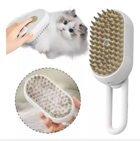 Cepillo para mascotas - con vapor y spray