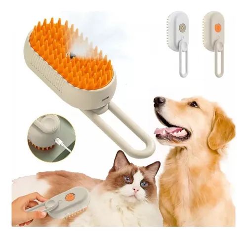 Cepillo para mascotas - con vapor y spray