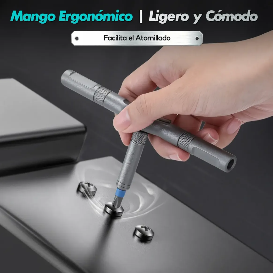 Kit destornillador magnetico 24 pcs