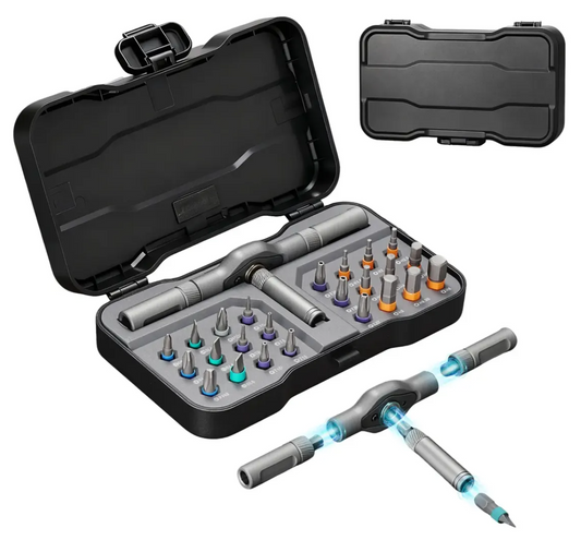 Kit destornillador magnetico 24 pcs