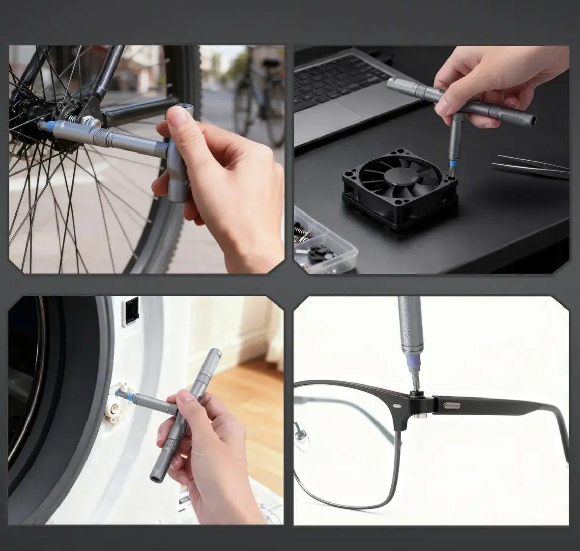 Kit destornillador magnetico 24 pcs