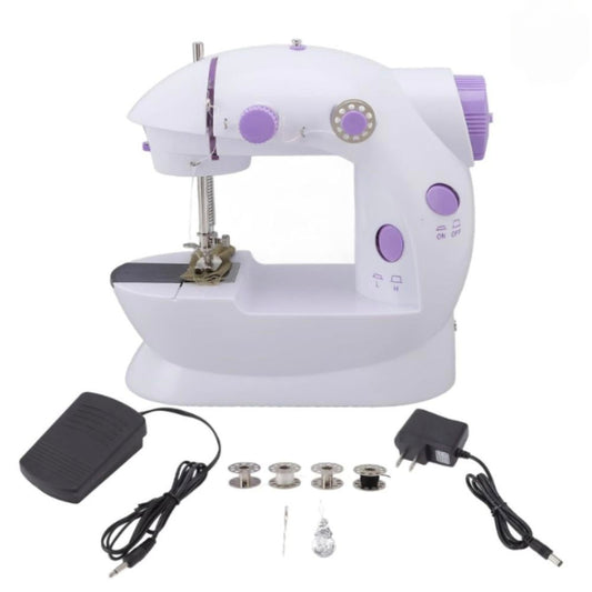 Mini maquina de coser portatil con pedal